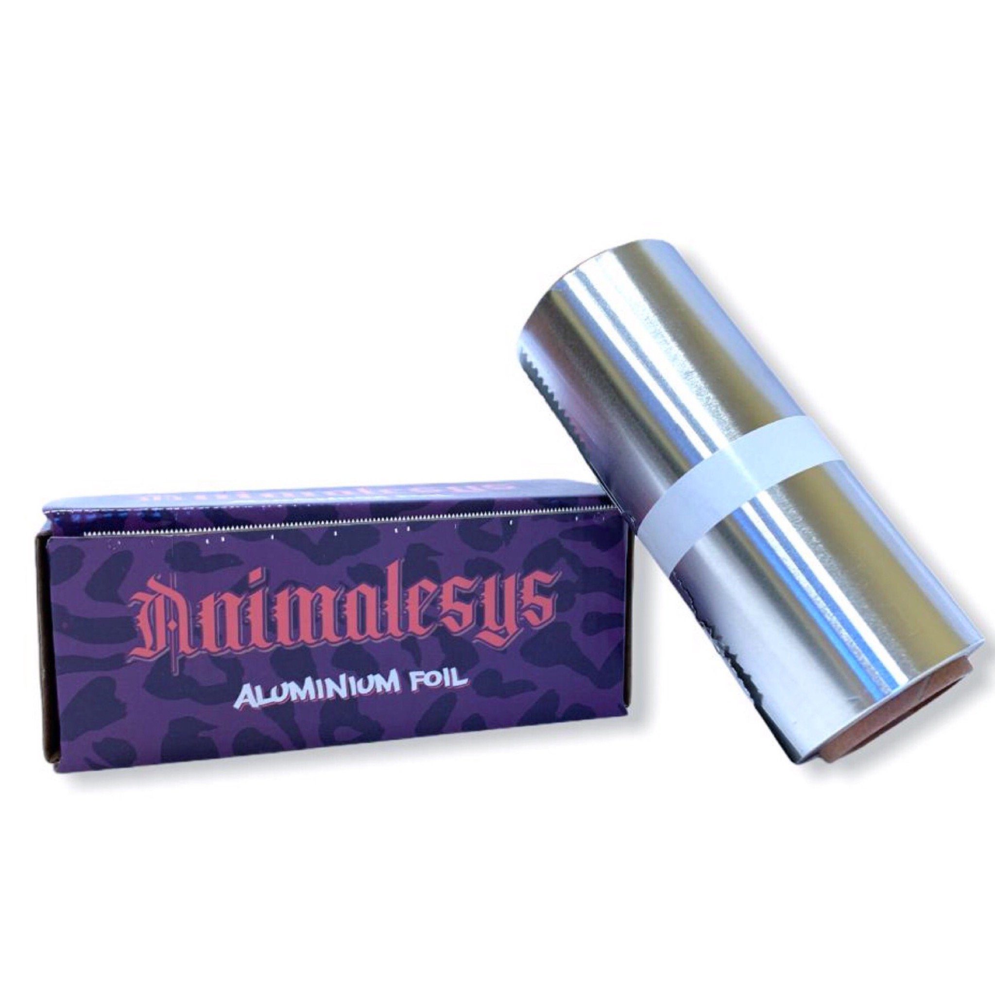 ROLLO DE ALUMINIO ANIMALESYS PARA CACHIMBA 25 METROS/40 MICRAS