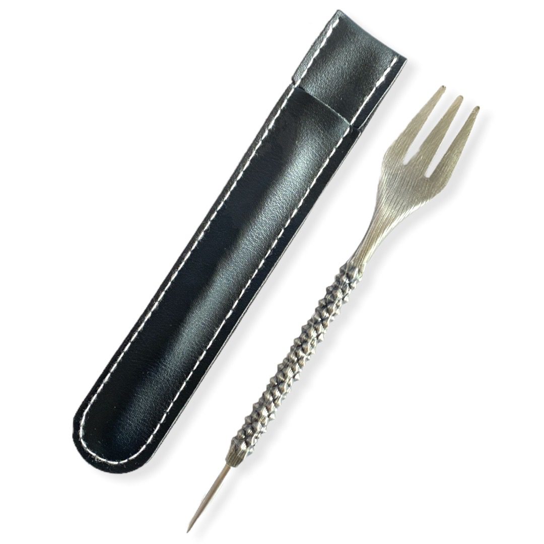 TENEDOR-PUNZÓN FORJADO PARA CACHIMBAS Y SHISHAS