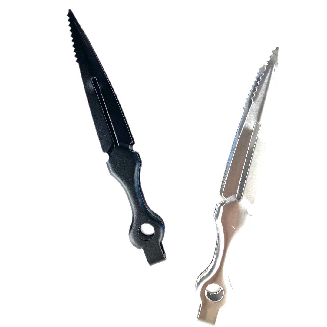 PINZAS KUNAI PARA CARBÓN DE CACHIMBA