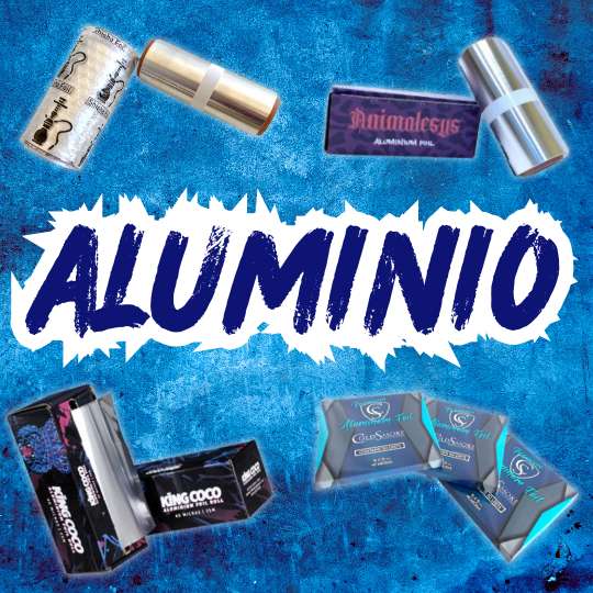 aluminio para cachimbas y shishas