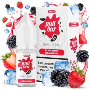 BLACKBERRY STRAWBERRY - SALES DE NICOTINA PULL BAR 10 ML