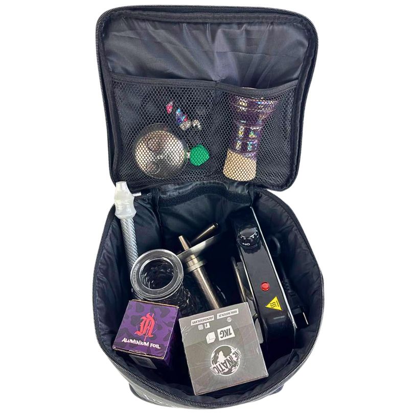 mochila de transporte para cachimba