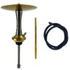 PACK DIAVLA HOOKAH LUXURY NEGRO-DORADO