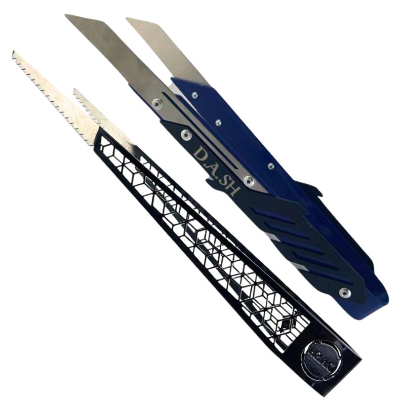 PACK PINZAS PARA CARBÓN DASH GEOMETRIX 28CM + PINZAS ENGINE