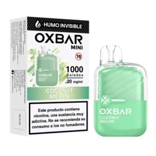 PODS OXBAR MINI SIN HUMO 1000 CALADAS - COCONUT MELON