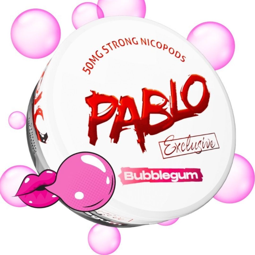 BOLSITA DE NICOTINA PABLO - BUBBLEGUM