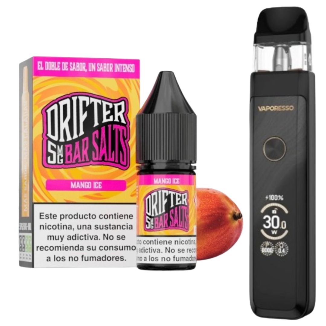 PACK INICIACIÓN VAPEO - DRIFTER MANGO ICE