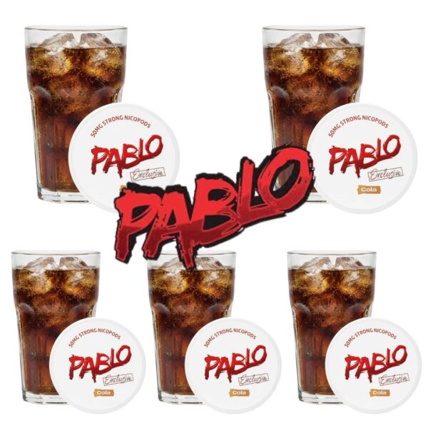 PACK 5 BOLSITAS DE NICOTINA PABLO - COLA